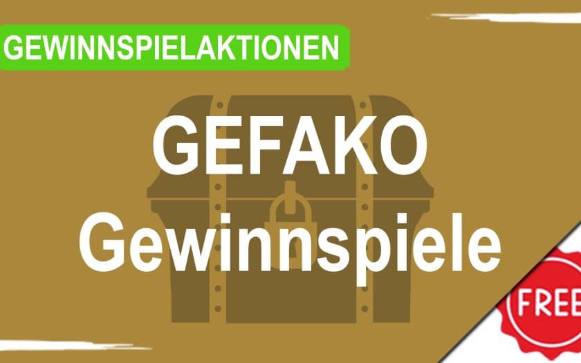 Gewinnspielaktionen GEFAKO