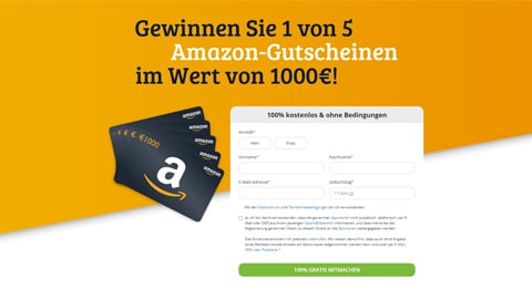 Amazon Gewinnspiel