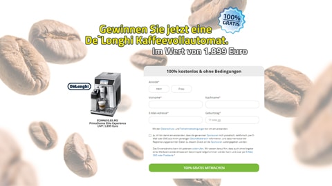 Delonghi Gewinnspiel