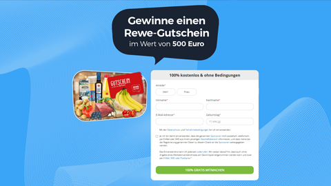 Rewe Gewinnspiel