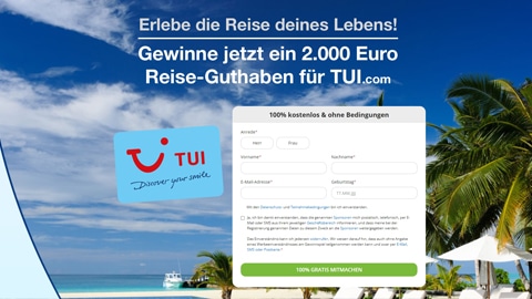 Reise Gewinnspiel