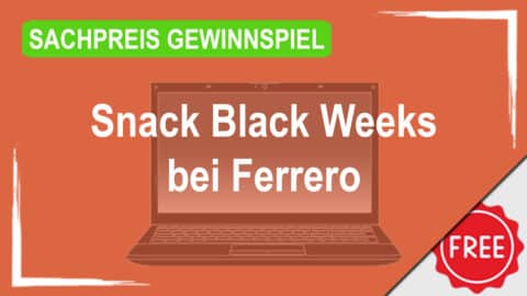 Snack Black Weeks von Ferrero